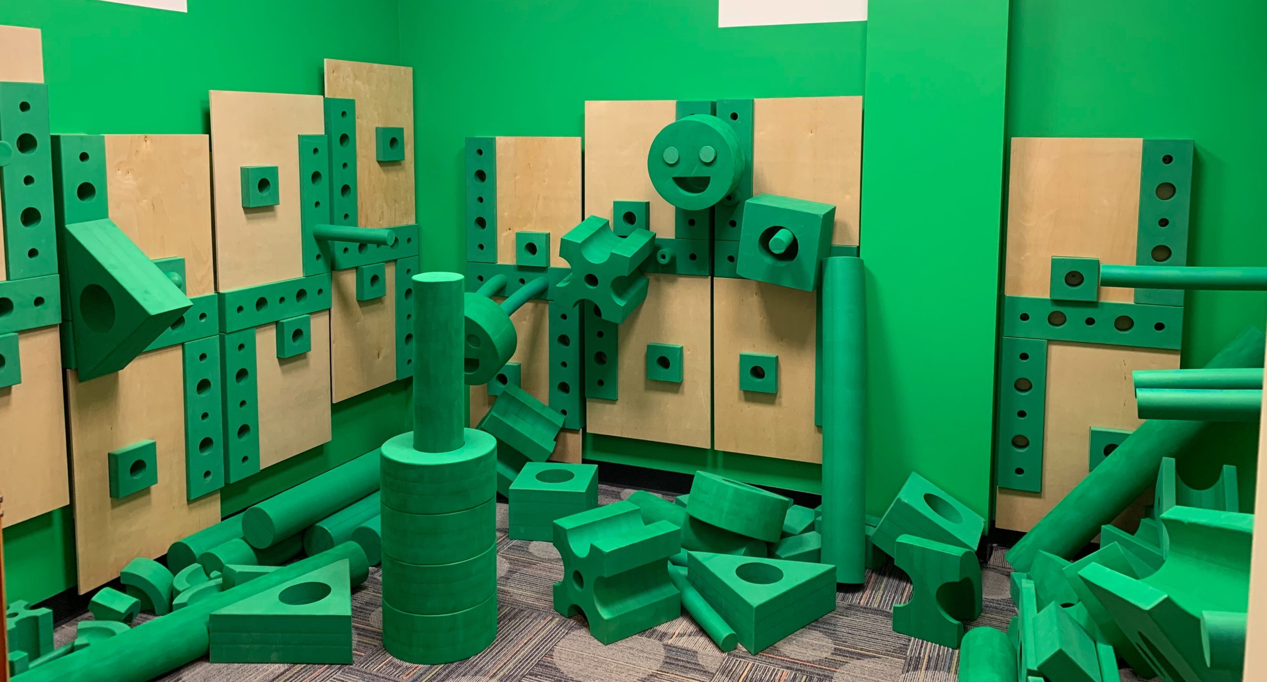 Green Blocks at Miami Children's Museum