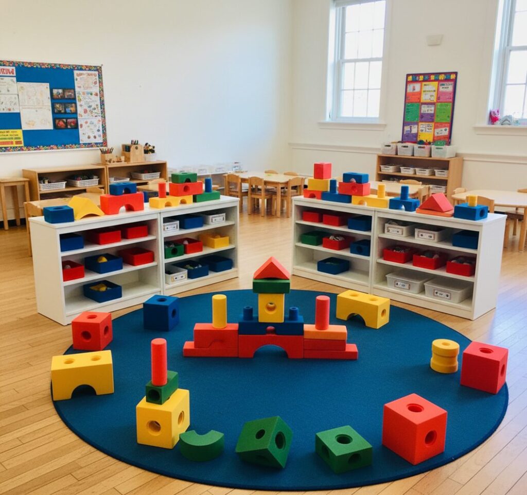 The Benefits of Playing with Building Blocks | Bright Day Big Blocks