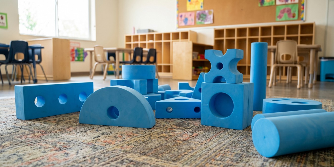 Big Blue Blocks | Bright Day Big Blocks